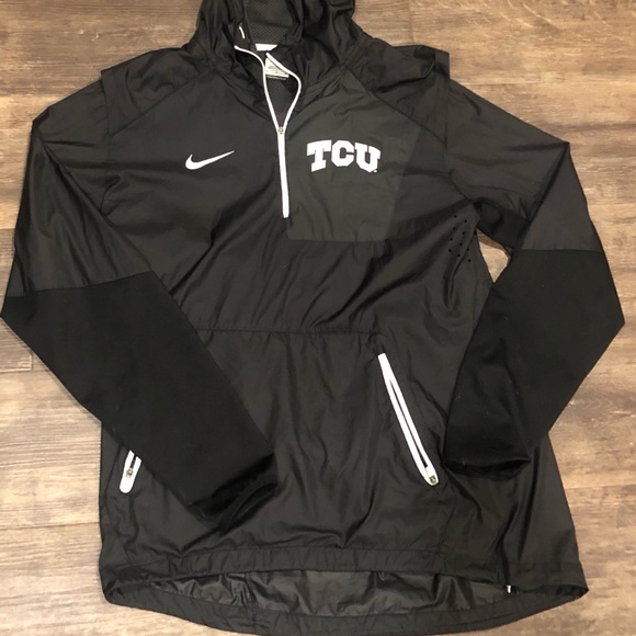 Coats | Nike Tcu Windbreaker With Hood 
